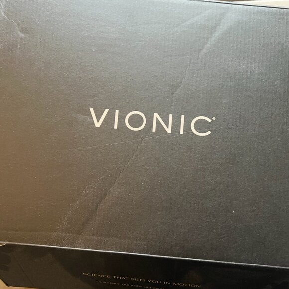 Vionic Delano Platform Wedge Sandals – Black Leather, Size 12 (New in Box) - Picture 8 of 8